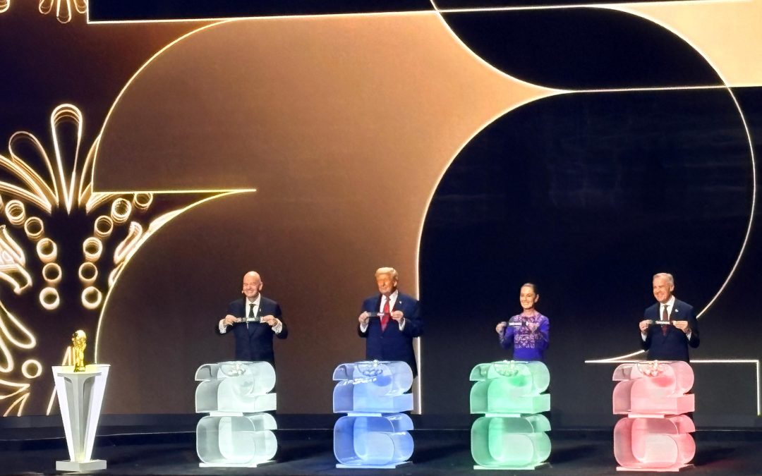 La Copa Mundial de la FIFA 2026  sin grupo de la muerte.  Estados Unidos obligado a ganar el Grupo D.