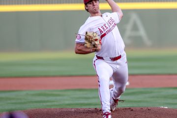 Hogs Down Bulldogs in Series Opener.